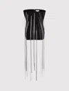 Victoria Beckham Chain-embellished Corset Top