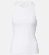 Victoria Beckham Cotton-blend Tank Top In Multi