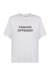 Victoria Beckham White 'david's Wife' Slogan T-shirt