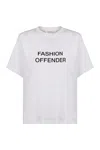 Victoria Beckham White 'david's Wife' Slogan T-shirt In White