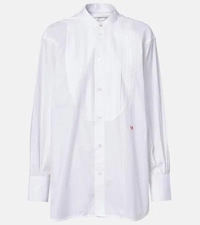 Victoria Beckham Cotton Shirt In White