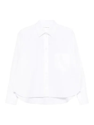 Victoria Beckham Cotton Shirt In White