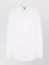 Victoria Beckham Cotton Shirt With Front Pocket And Long Sleeves