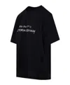 Victoria Beckham Cotton T-shirt In Black