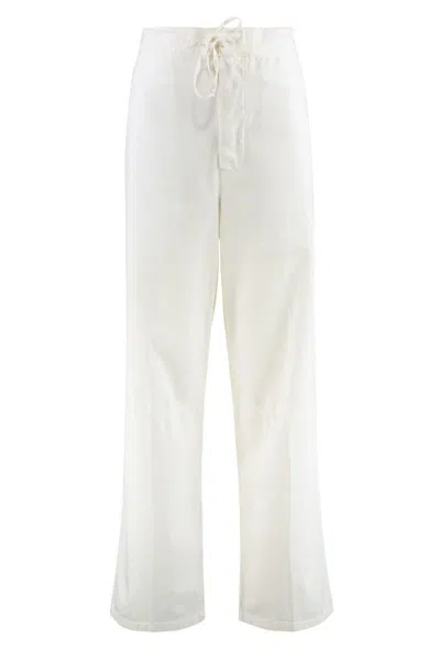 VICTORIA BECKHAM VICTORIA BECKHAM COTTON TROUSERS