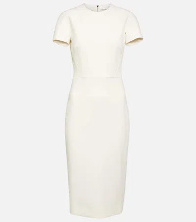 VICTORIA BECKHAM CRÊPE MIDI DRESS