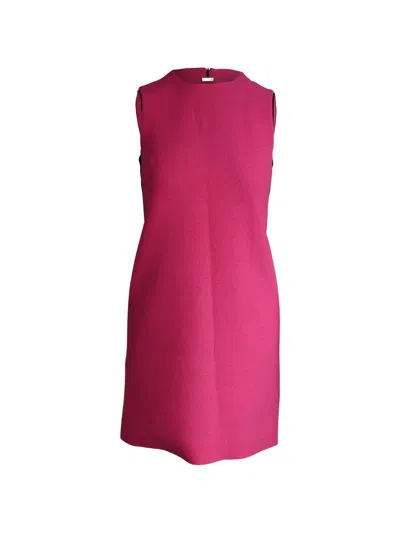 Pre-owned Victoria Beckham Crew-neck Sleeveless Dress In Pink