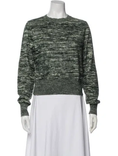 Pre-owned Victoria Beckham Crew Neck Sweater In Gray