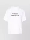 Victoria Beckham White 'david's Wife' Slogan T-shirt