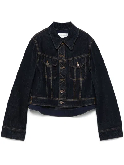 VICTORIA BECKHAM CROPPED DENIM JACKET