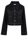 VICTORIA BECKHAM CROPPED DENIM JACKET