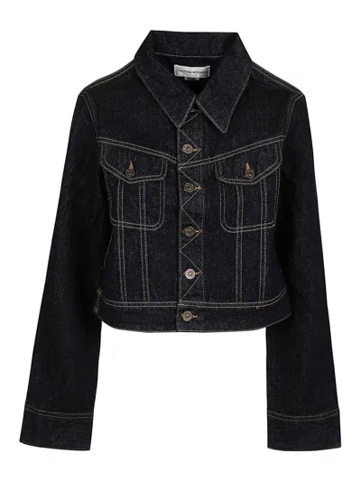 VICTORIA BECKHAM CROPPED DENIM JACKET
