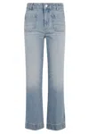 Victoria Beckham Alina Cropped Bootcut Jeans