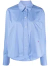 Victoria Beckham Shirt Cropped Long Sleeves