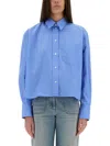 Victoria Beckham Shirt Cropped Long Sleeves