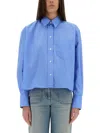 Victoria Beckham Shirt Cropped Long Sleeves