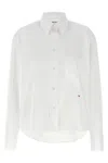 Victoria Beckham White Regular Solid Shirt In White