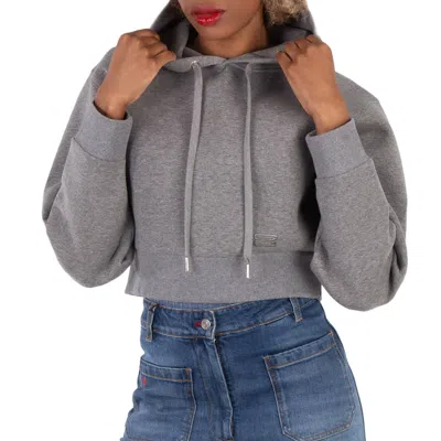 Victoria Beckham Cropped Structured Hoodie