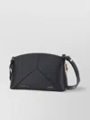 Victoria Beckham 'crossbody Bag Panelled Design Gold Plated' In Grey
