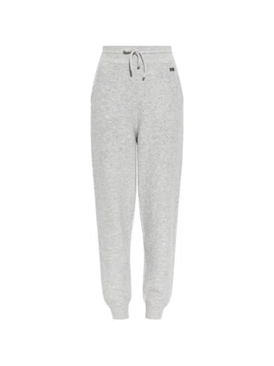 Victoria Beckham Cuffed Track Pants In Grey