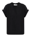 Victoria Beckham Tilly Cotton Jersey T-shirt In Black