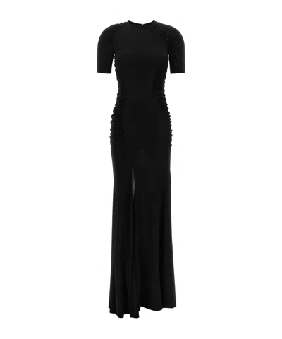 Victoria Beckham Curling Dress In Black