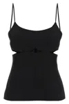 Victoria Beckham Cami Top With Cut-out Design And Spaghetti Straps