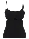 Victoria Beckham Cami Top With Cut-out Design And Spaghetti Straps