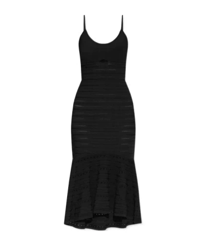 white christmas dresses Cut-Out Gown In Black – Victoria Beckham UK