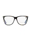 Victoria Beckham D-frame Glasses In Brown