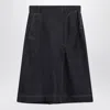 Victoria Beckham Denim Midi Skirt In Blue