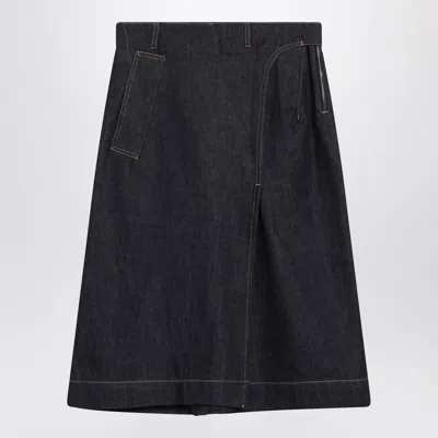 VICTORIA BECKHAM VICTORIA BECKHAM DARK DENIM SKIRT