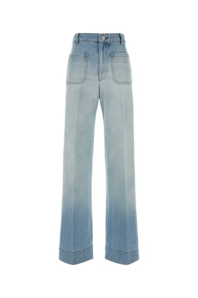 Victoria Beckham Denim Alina Jeans In Blue