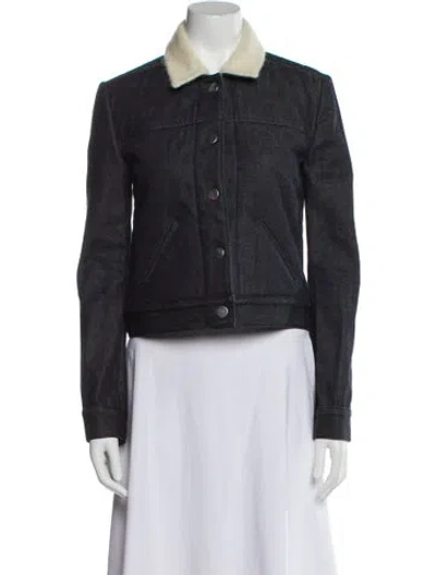 Pre-owned Victoria Beckham Denim Jacket In Blue