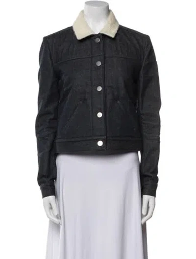 Pre-owned Victoria Beckham Denim Jacket In Blue