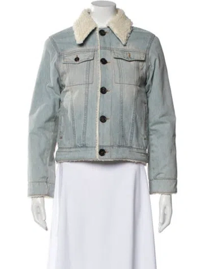 Pre-owned Victoria Beckham Denim Jacket In Blue