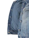 Victoria Beckham Denim Jacket In Light Blue