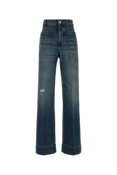 Victoria Beckham Denim Jeans In Blue