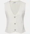 Victoria Beckham Button-fastening Sleeveless Vest