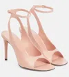 Victoria Beckham Destiny Leather Sandals In Nude