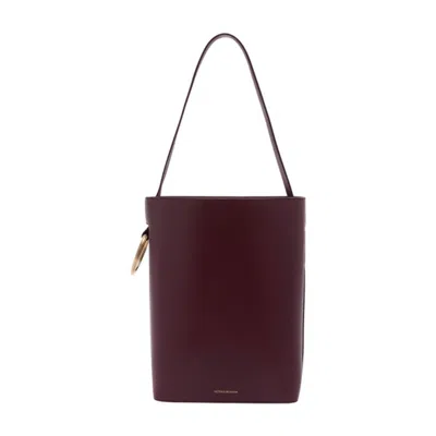 Victoria Beckham Dia Bucket Shopper Bag In Red