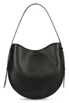 Victoria Beckham Womens Dia Hobo Leather Shoulder Bag Black In Black