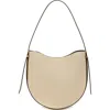 Victoria Beckham Dia Leather Shoulder Bag In Ivory