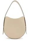 Victoria Beckham Dia Leather Shoulder Bag In Ivory