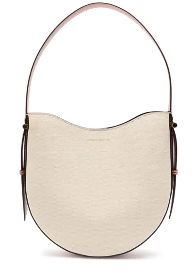 Victoria Beckham Dia Medium Canvas And Leather Shoulder Bag