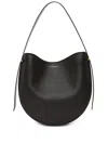 Victoria Beckham Womens Dia Hobo Leather Shoulder Bag Black In Black