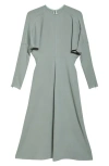 VICTORIA BECKHAM VICTORIA BECKHAM DOLMAN LONG SLEEVE DRESS