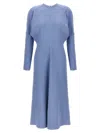 Victoria Beckham 'seam Detailing Midi Sleeve Dress'