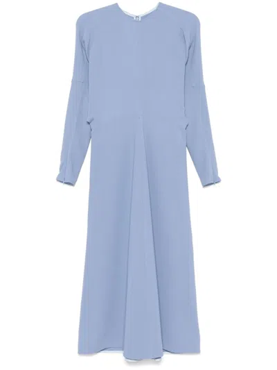 VICTORIA BECKHAM DOLMAN-SLEEVES MIDI DRESS