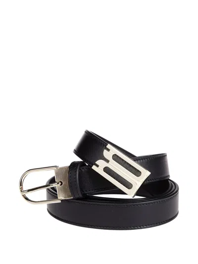 Victoria Beckham Dorian B Finite Belt In Black